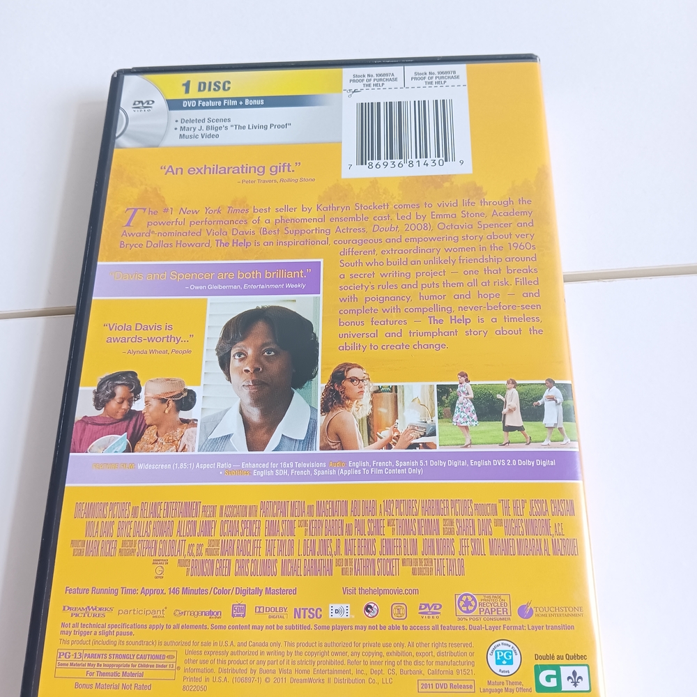 The Help DVD - Picture 2 of 3